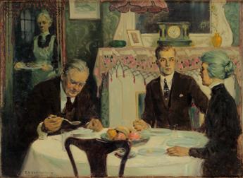 T.D. SKIDMORE. The Family Meal.
